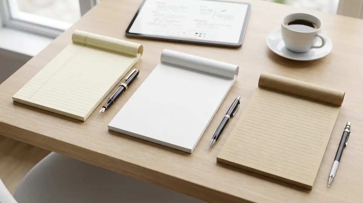 失敗しない速記ノートの選び方3つのポイント