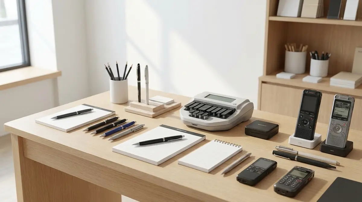 速記道具はどこで買える？購入先別ガイド