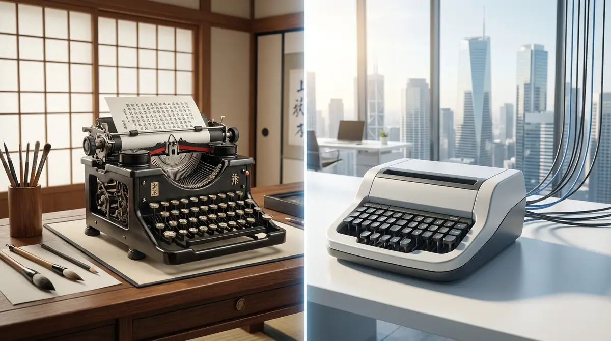 日本と海外の速記タイプライター事情｜なぜ日本では普及しなかったのか