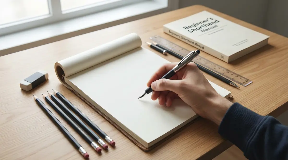 速記道具を揃えたら最初にやること