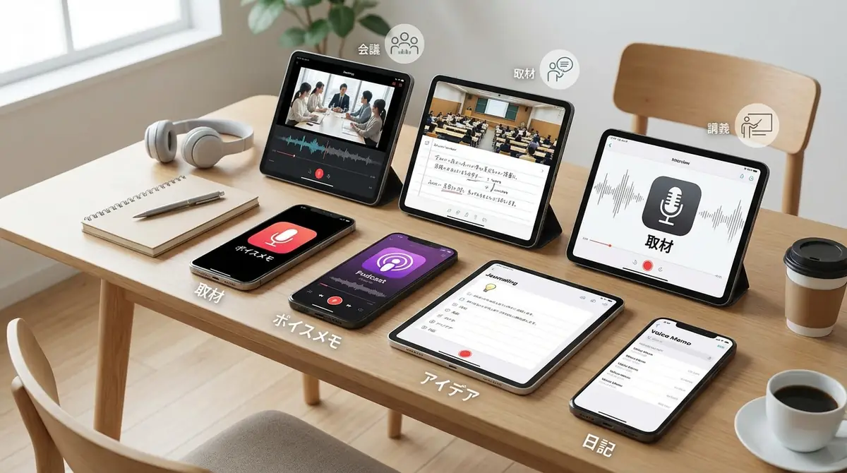 速記アプリおすすめ6選を用途別に徹底紹介