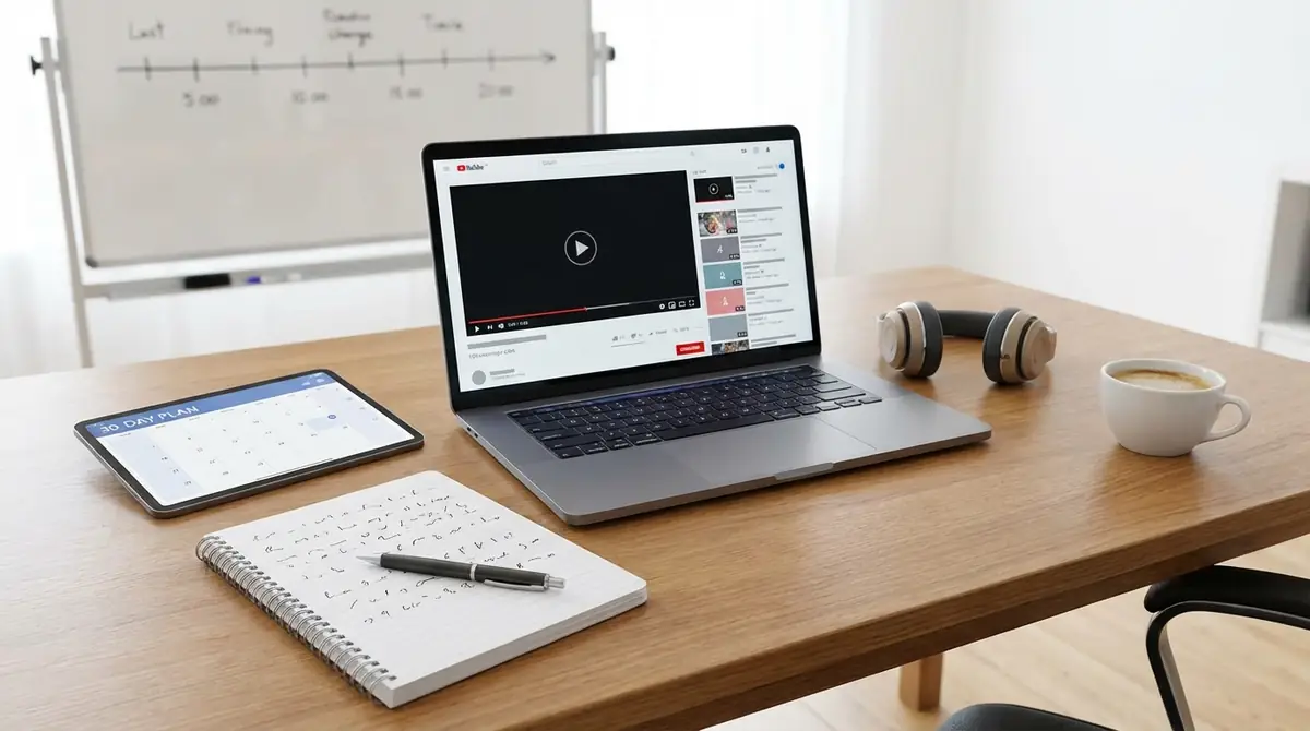 速記YouTube学習の始め方【初心者向け30日間ロードマップ】