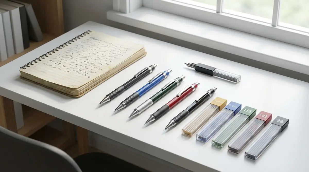 速記用シャーペンの替え芯はどこで買える？
