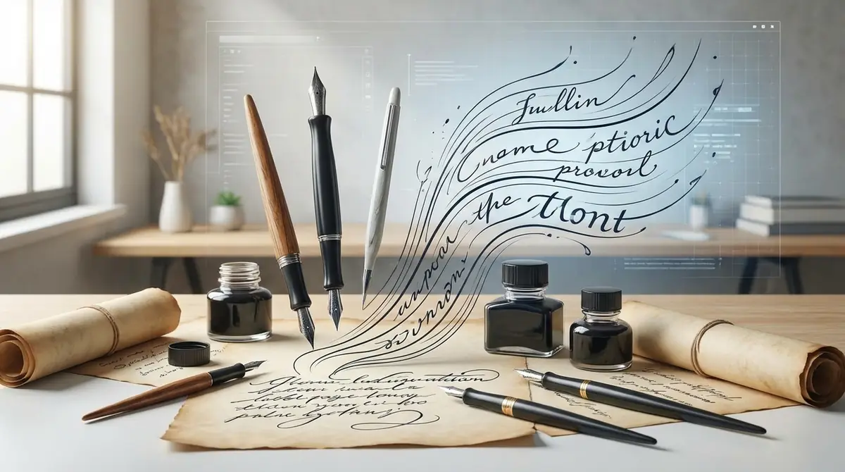 【結論】速記風フォントおすすめ7選|無料・商用OK一覧