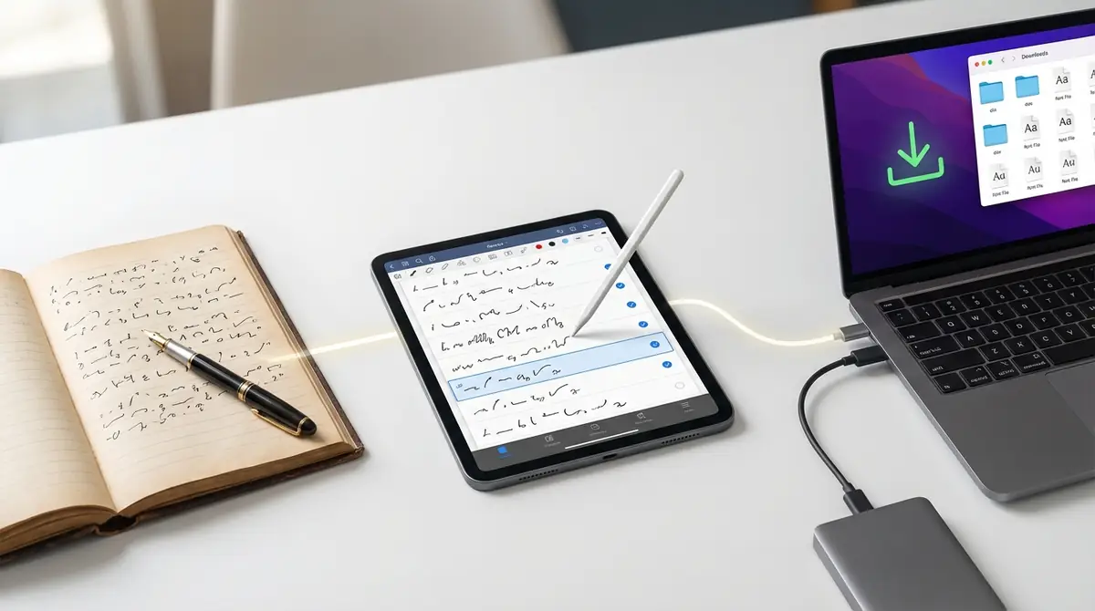 速記風フォントのダウンロード方法【初心者向け3ステップ】