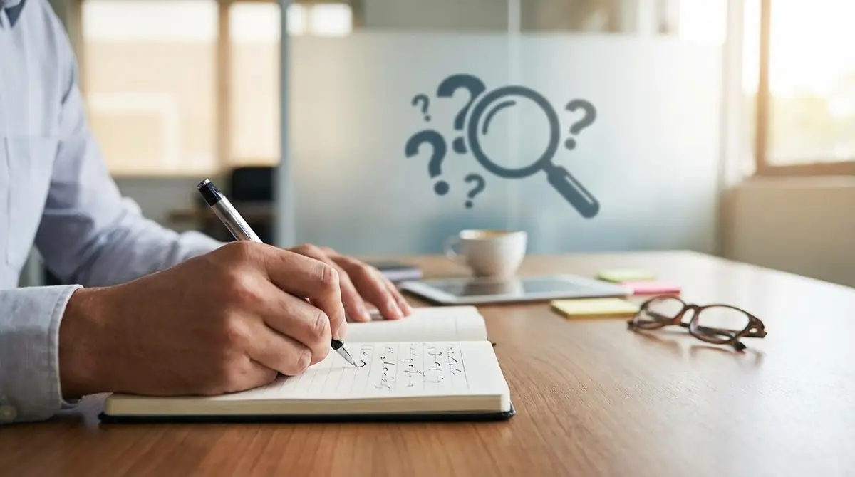 速記を学ぶシニアのイメージ