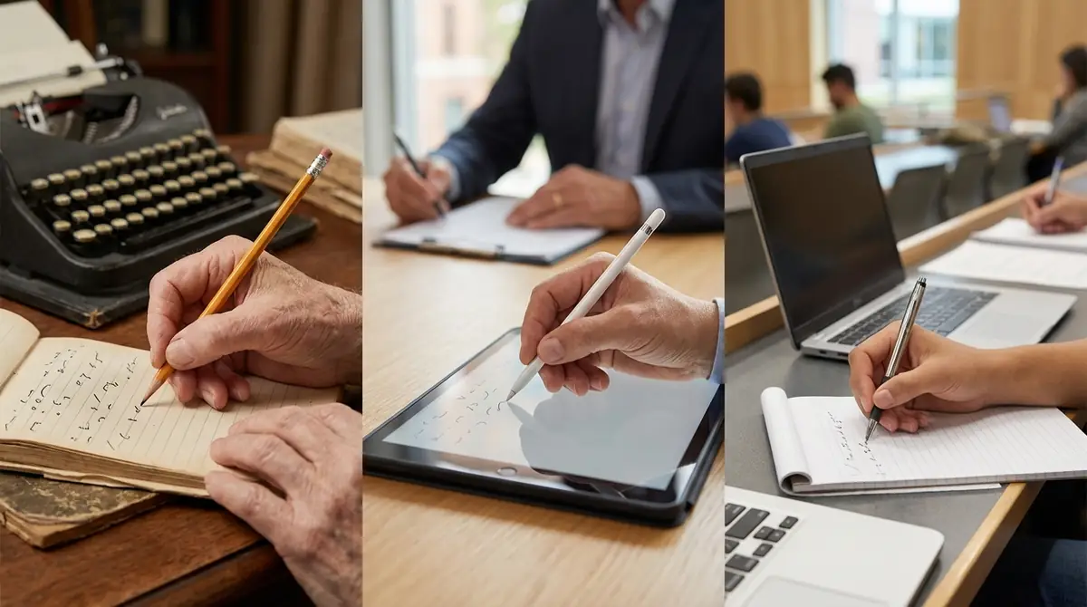 今からでも速記は役に立つのか｜年齢別の活用シーン