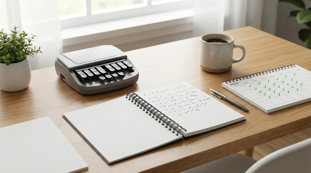 挫折しない!速記の文章練習を続ける1週間スケジュール例