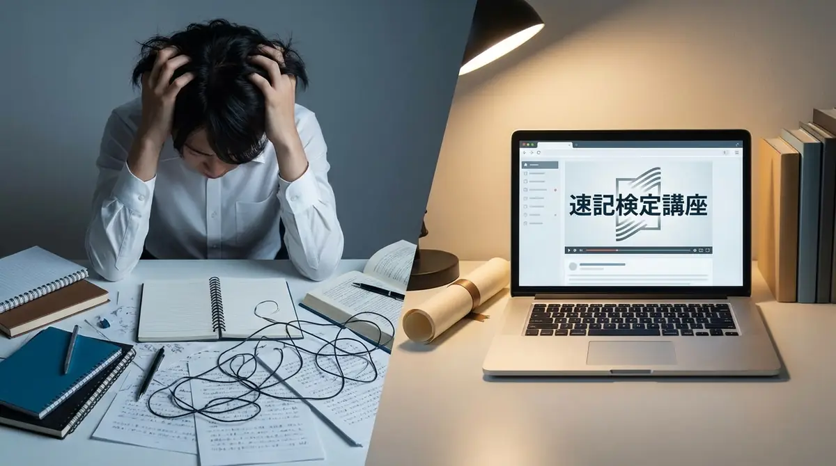 独学で停滞したら|速記検定・講座という選択肢