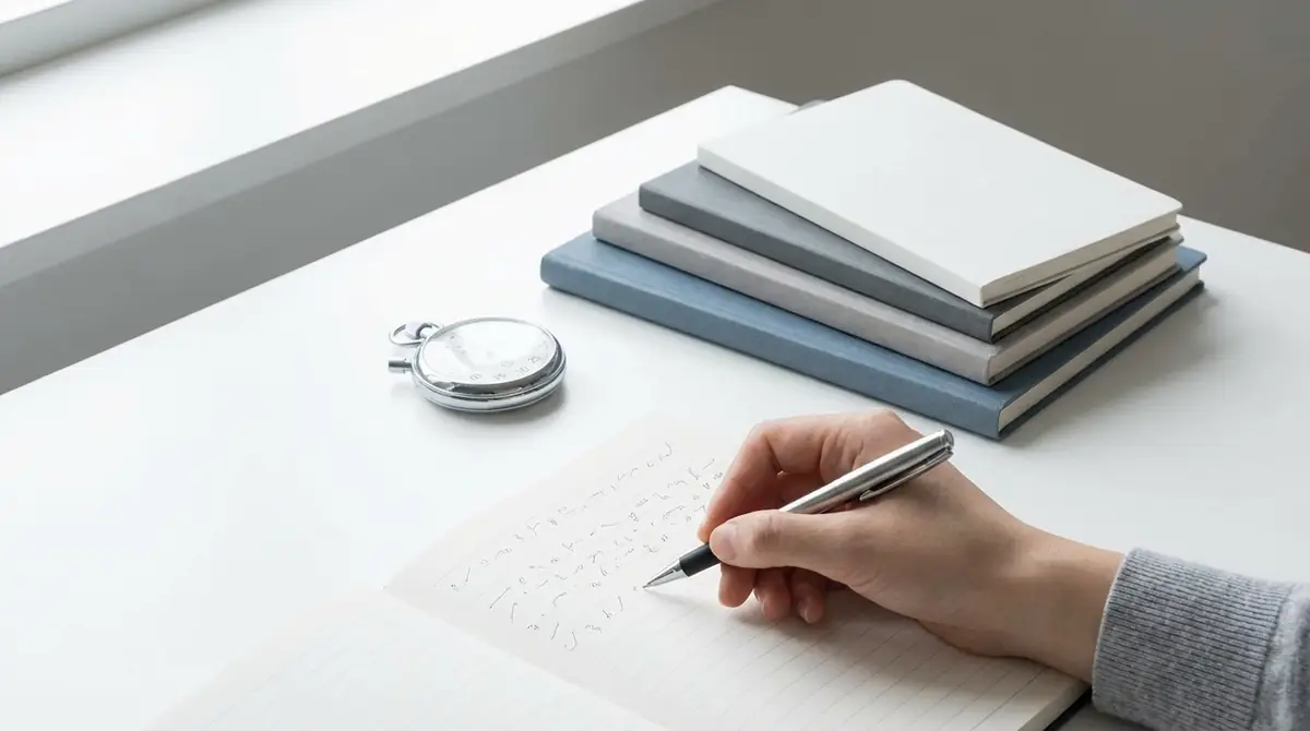 速記の速度練習で押さえるべき3つの基本