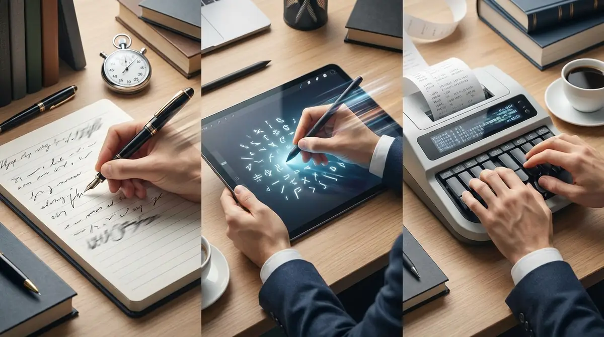 【レベル別】速記の速度を上げる5つの練習法