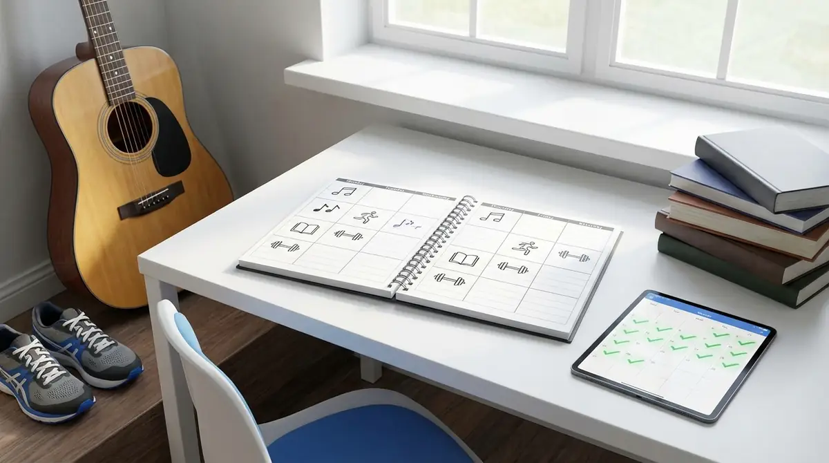 1週間の練習スケジュール例【そのまま真似できる】