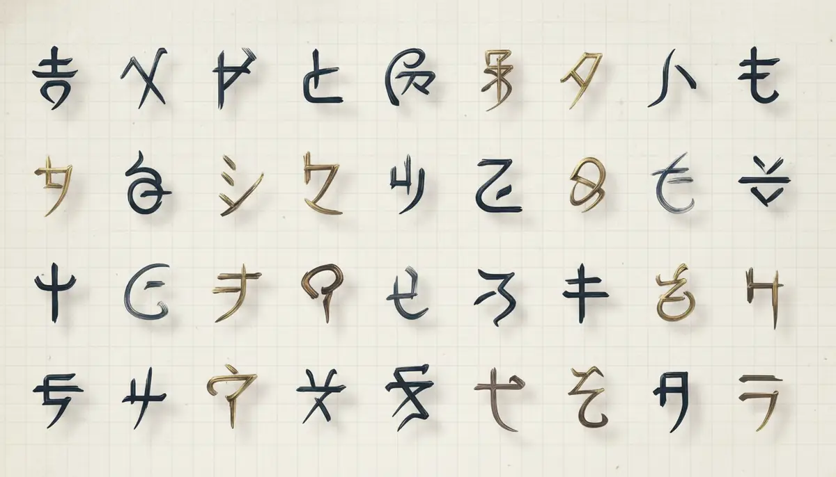 【図解】中根式速記の記号一覧(50音完全版)