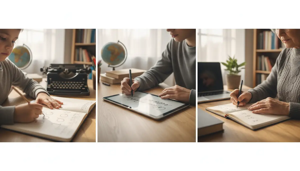 速記は何歳から始めるべき?年齢別の学習ポイント