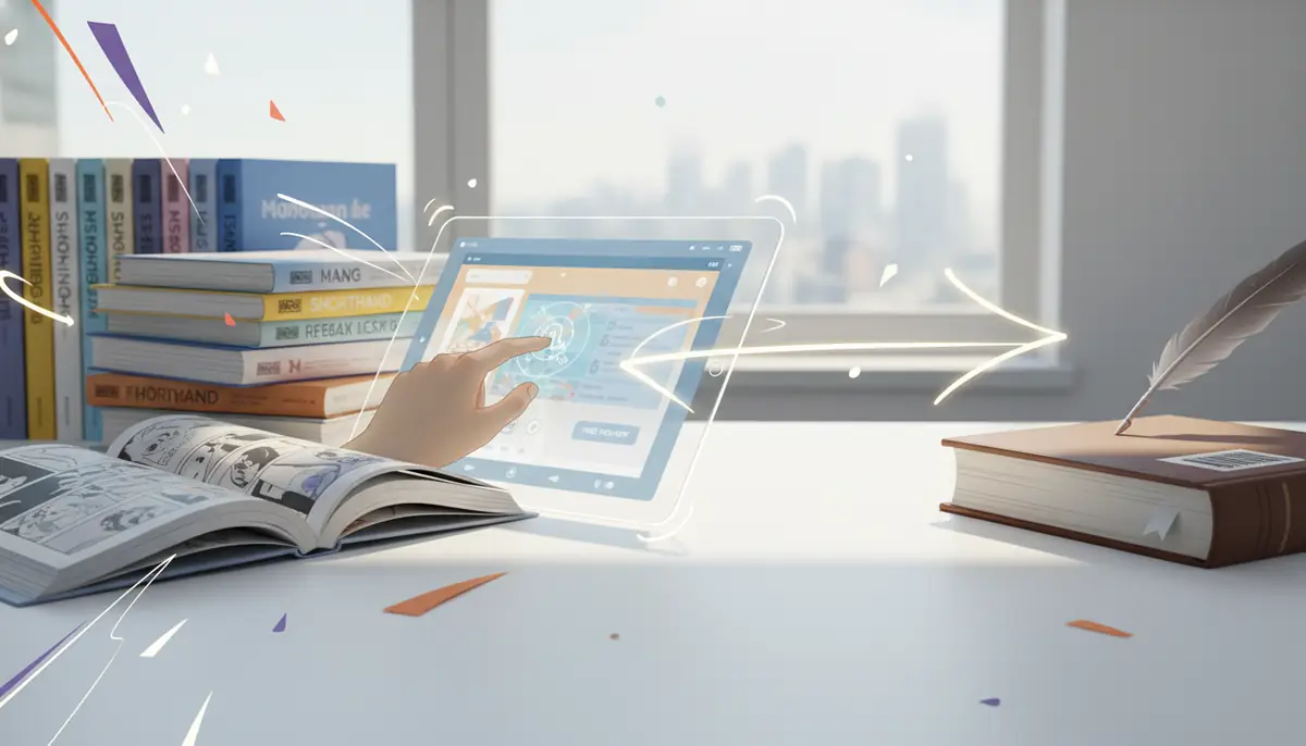 速記マンガ・本の入手方法｜電子版・紙版・無料試し読み